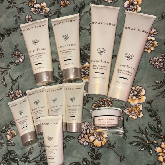 Body Firm Crepe Erase Body Smoothing Set - Cream